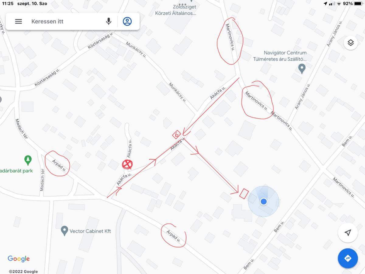 Ferienwohnung Pitypang Lak Szigetmonostor Exterior foto